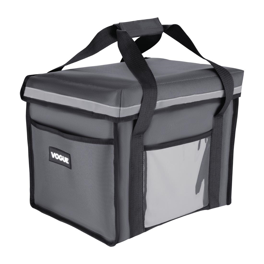 Sac de livraison isotherme pliant Vogue gris 305 x 380 x 380 mm FR225