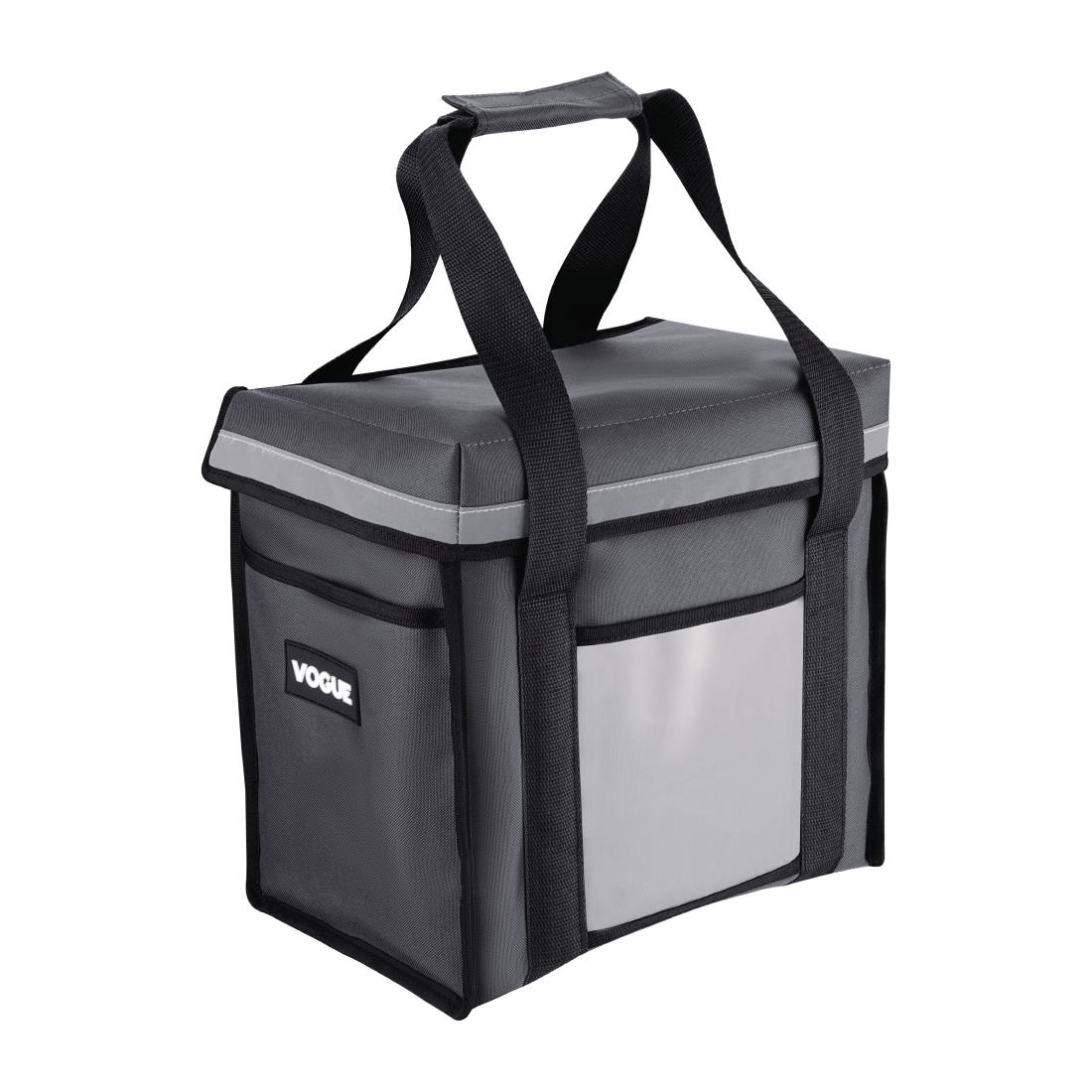 Sac de livraison isotherme chargement par le haut Vogue gris 330 x 230 x 330 mm FR227