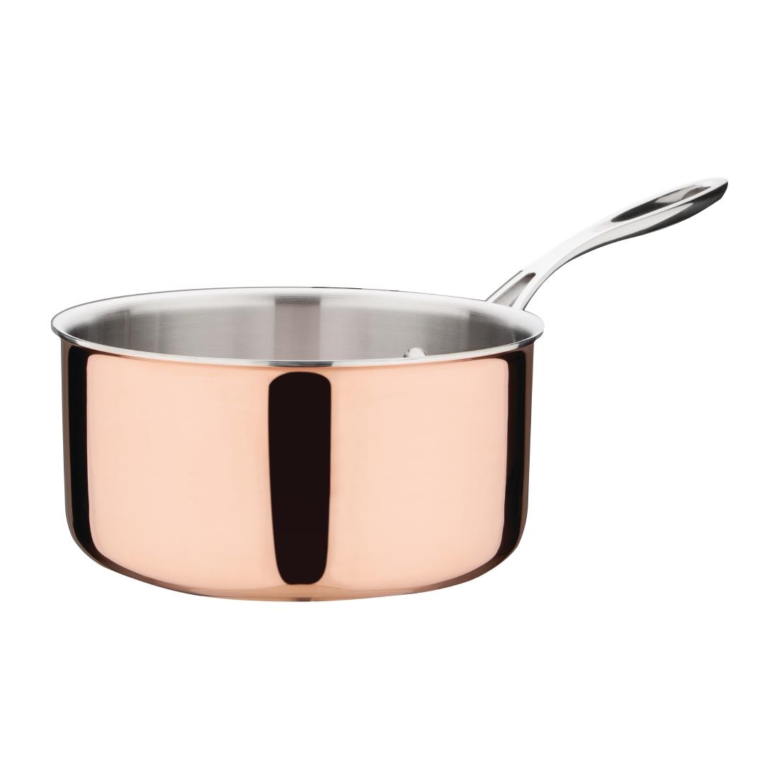 Casserole triple paroi cuivre induction Vogue 200x100mm FS667