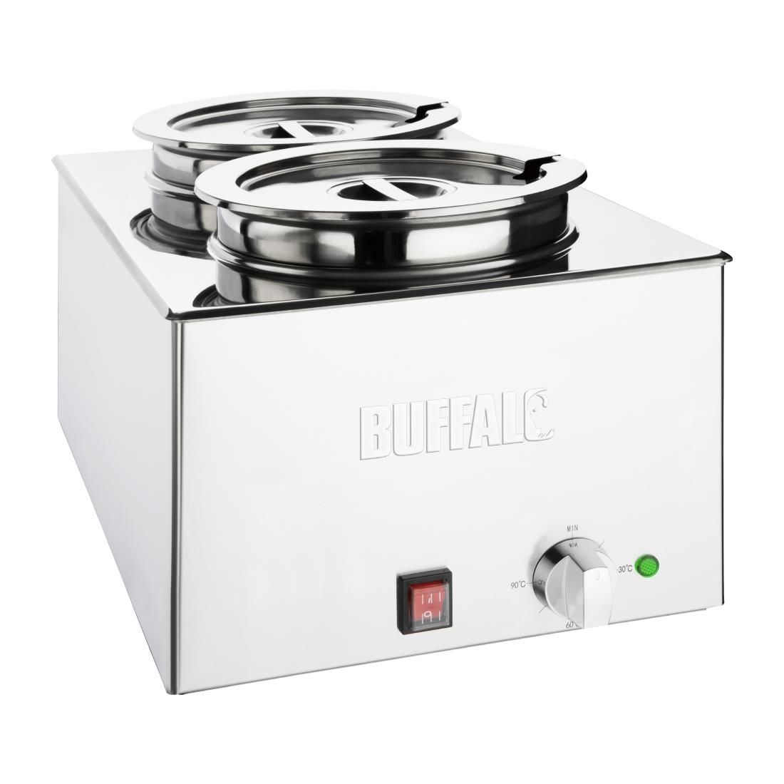 Bain-marie avec pots ronds Buffalo FT695