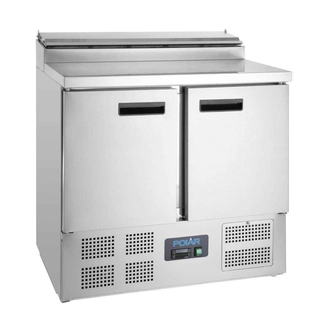 Comptoir de préparation réfrigéré pizzas salades 254L Polar Série G G604