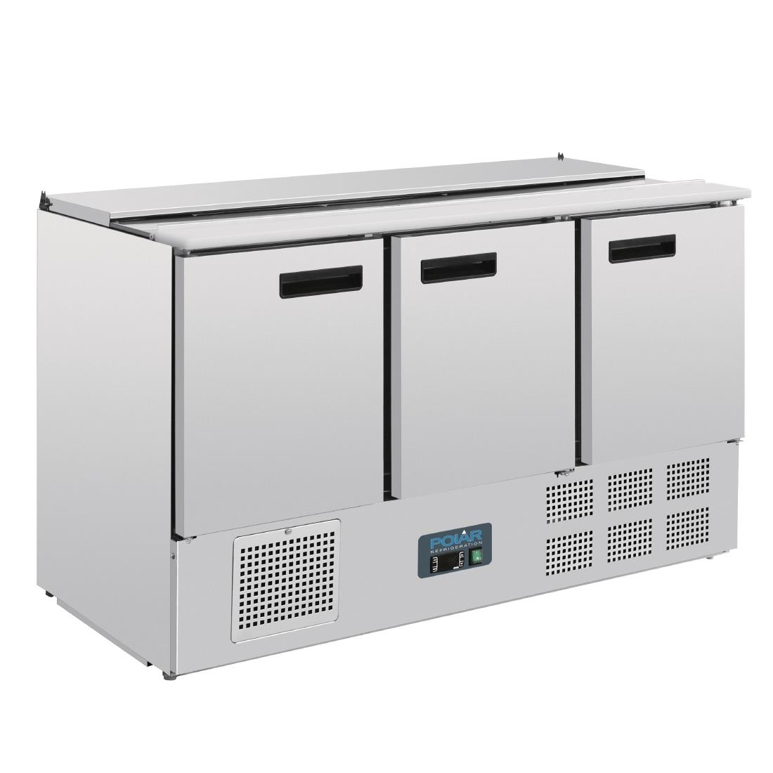Comptoir à salade réfrigéré 368L Polar Série G G607