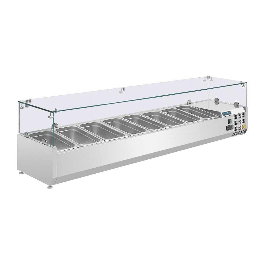 Saladette réfrigérée Polar Série G 8x GN1/4 G610