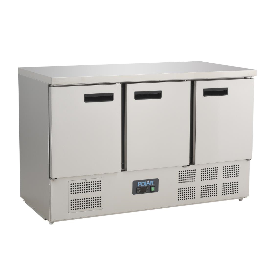 Table réfrigérée 3 portes 368L Polar Série G G622