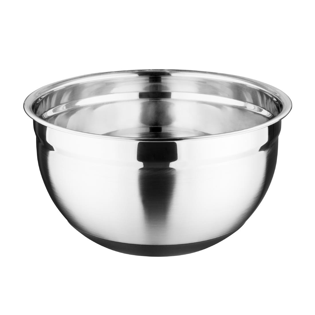 Bassine acier inoxydable fond silicone Vogue 5L GG022