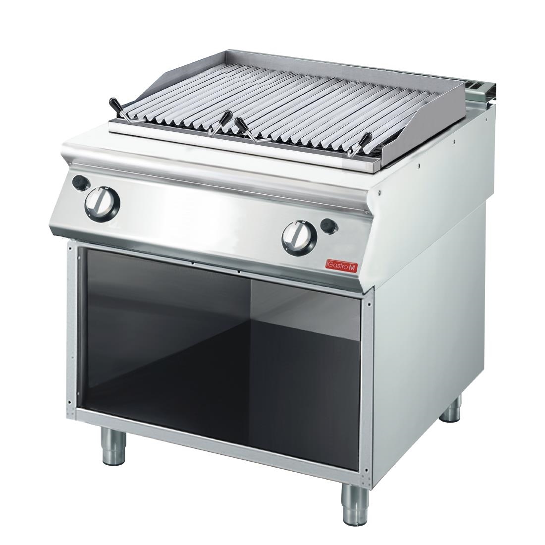 Grillade pierre de lave gaz Gastro M 70/80 GRL GL931