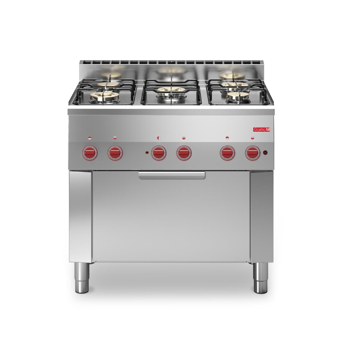 Fourneau gaz sur four à convection GN1/1 Gastro M 600 60/90CFGE GN014