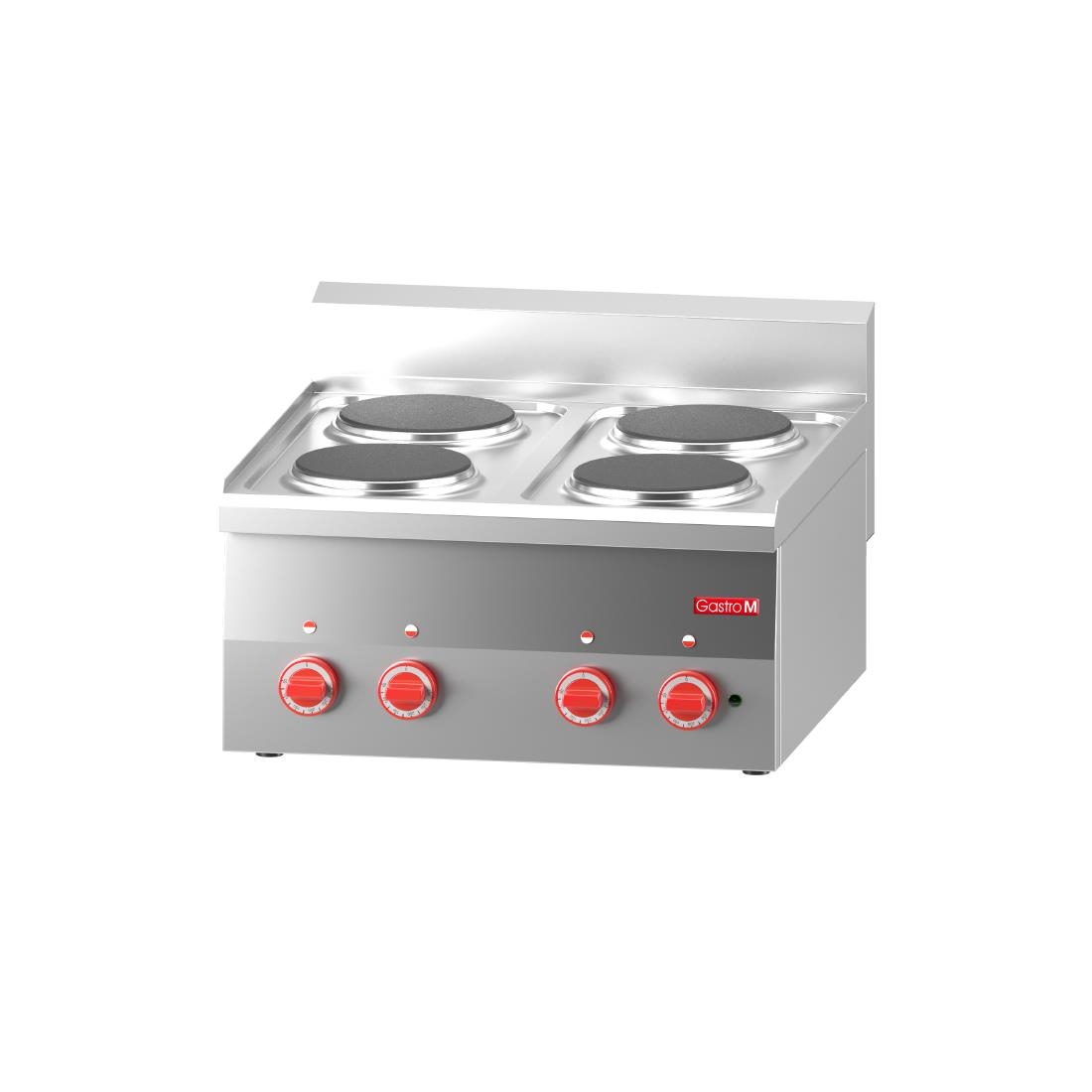 Fourneau 4 plaques électriques à poser Gastro M 600 60/60PCE GN018