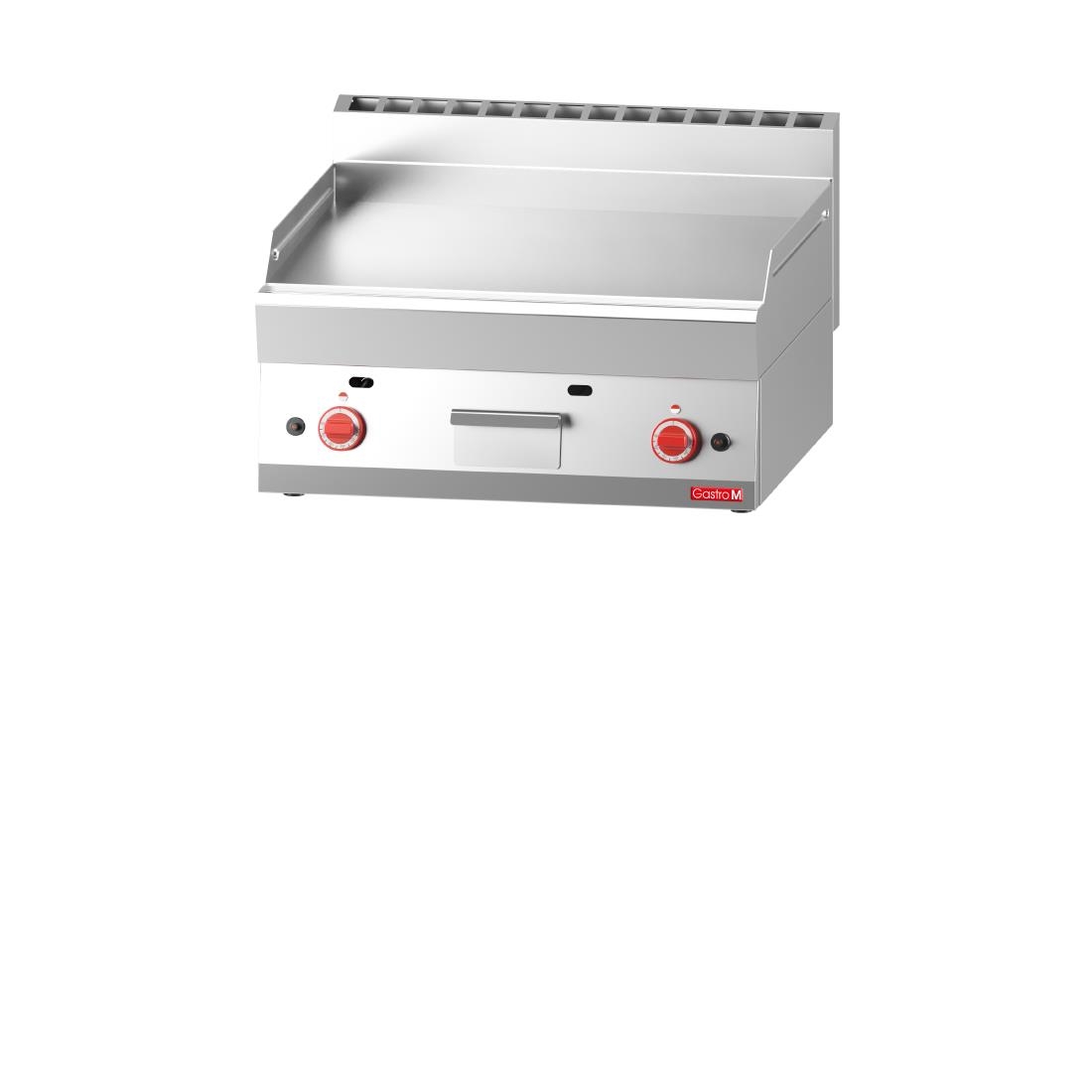 Plancha gaz plaque lisse chromée 65/70FTG-CR Gastro M 650 GN060