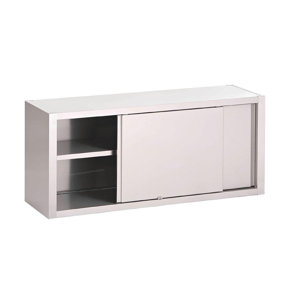 Placard mural inox avec portes coulissantes Gastro M 660 x 2000 x 400mm GN174