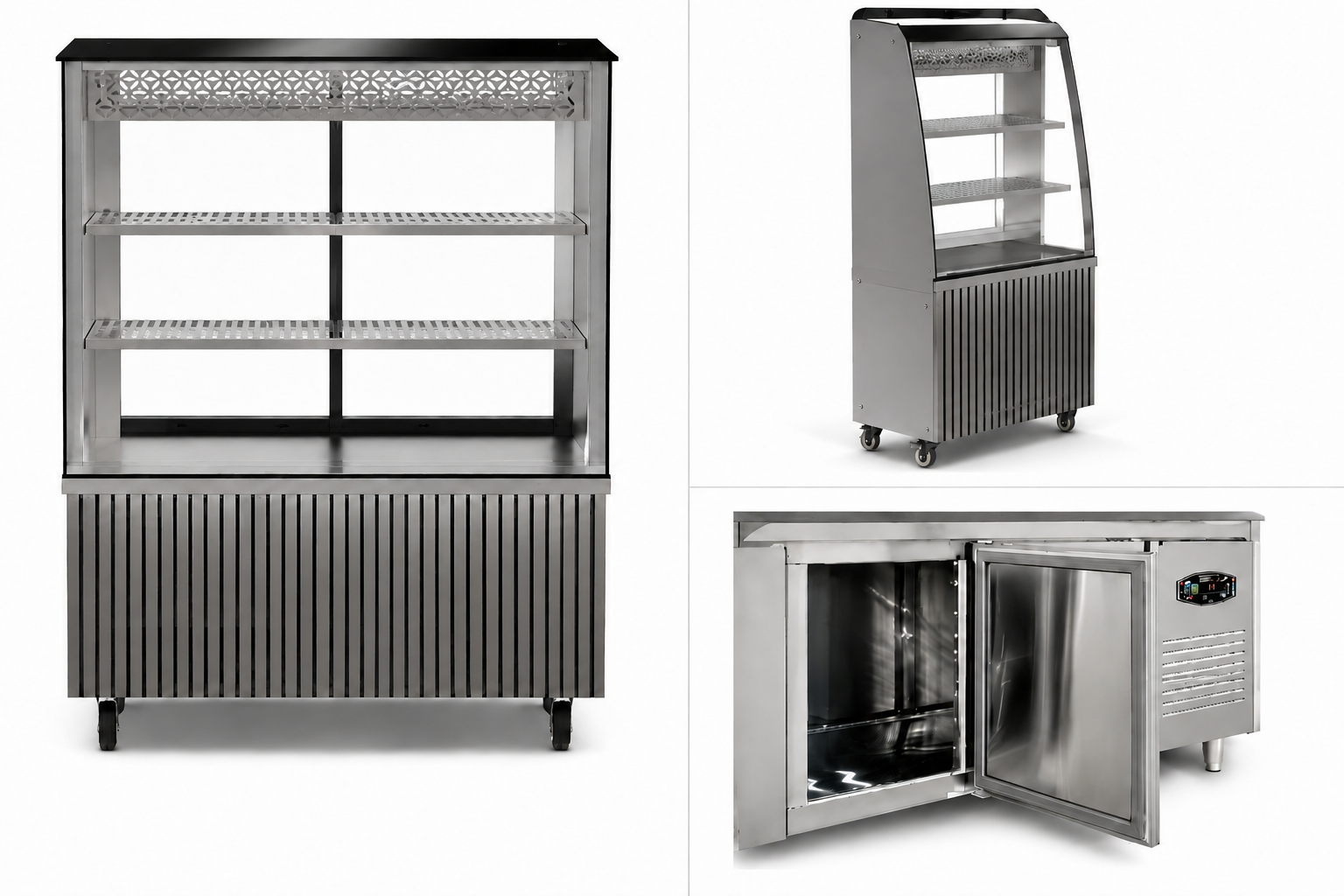 Vitrine réfrigérée Kebab et Mezzé 1 porte – DAMPAK 22CKS1S-75