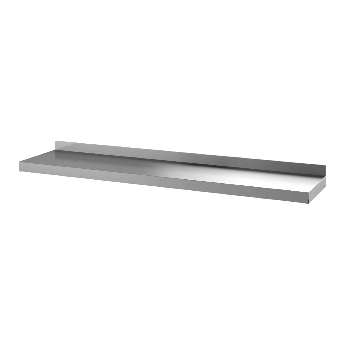 Etagère murale inox Gastro-M RVS sans support 180 x 40cm GN188