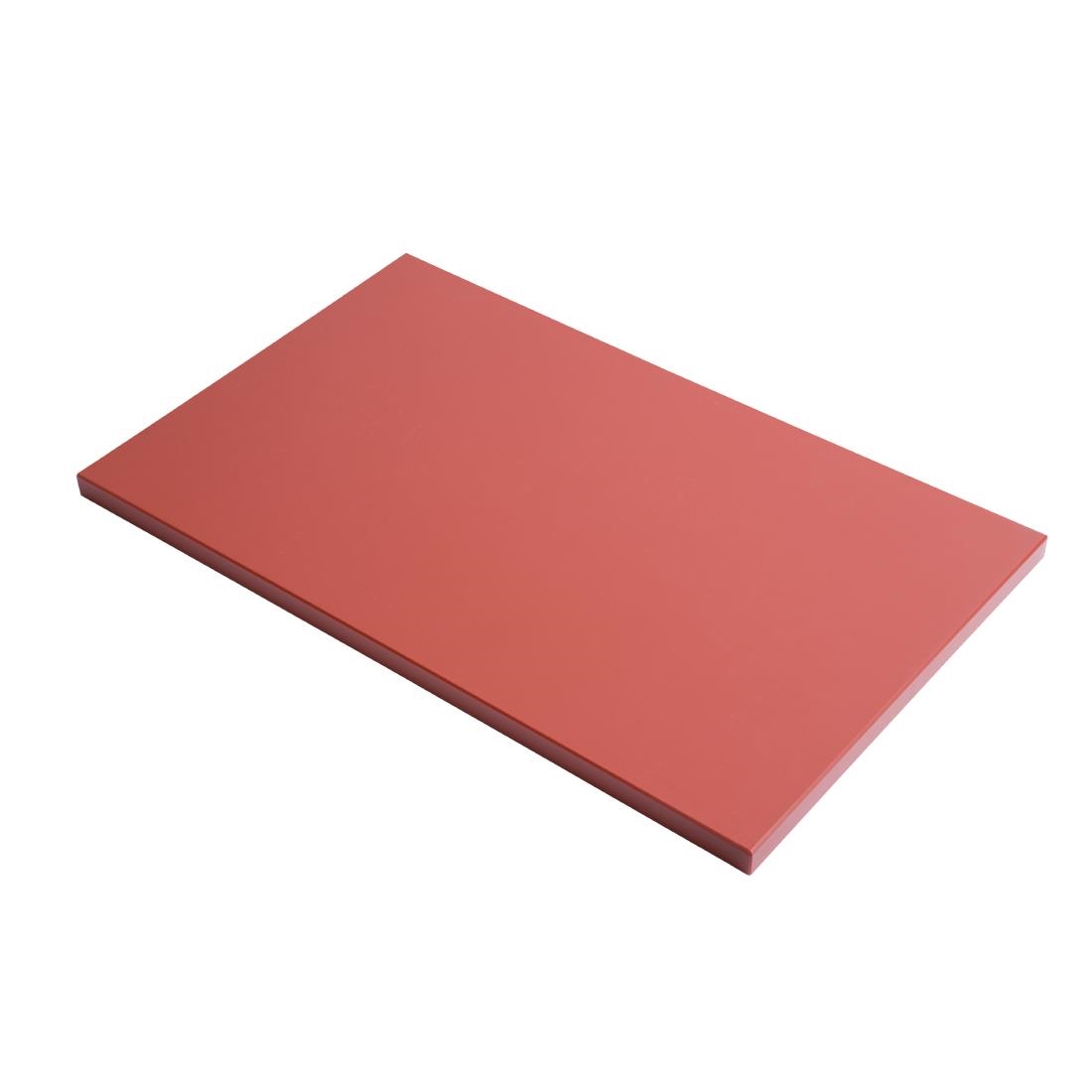 Planche à découper GN1/1 en polyéthylène haute densité Gastro M  marron GN340