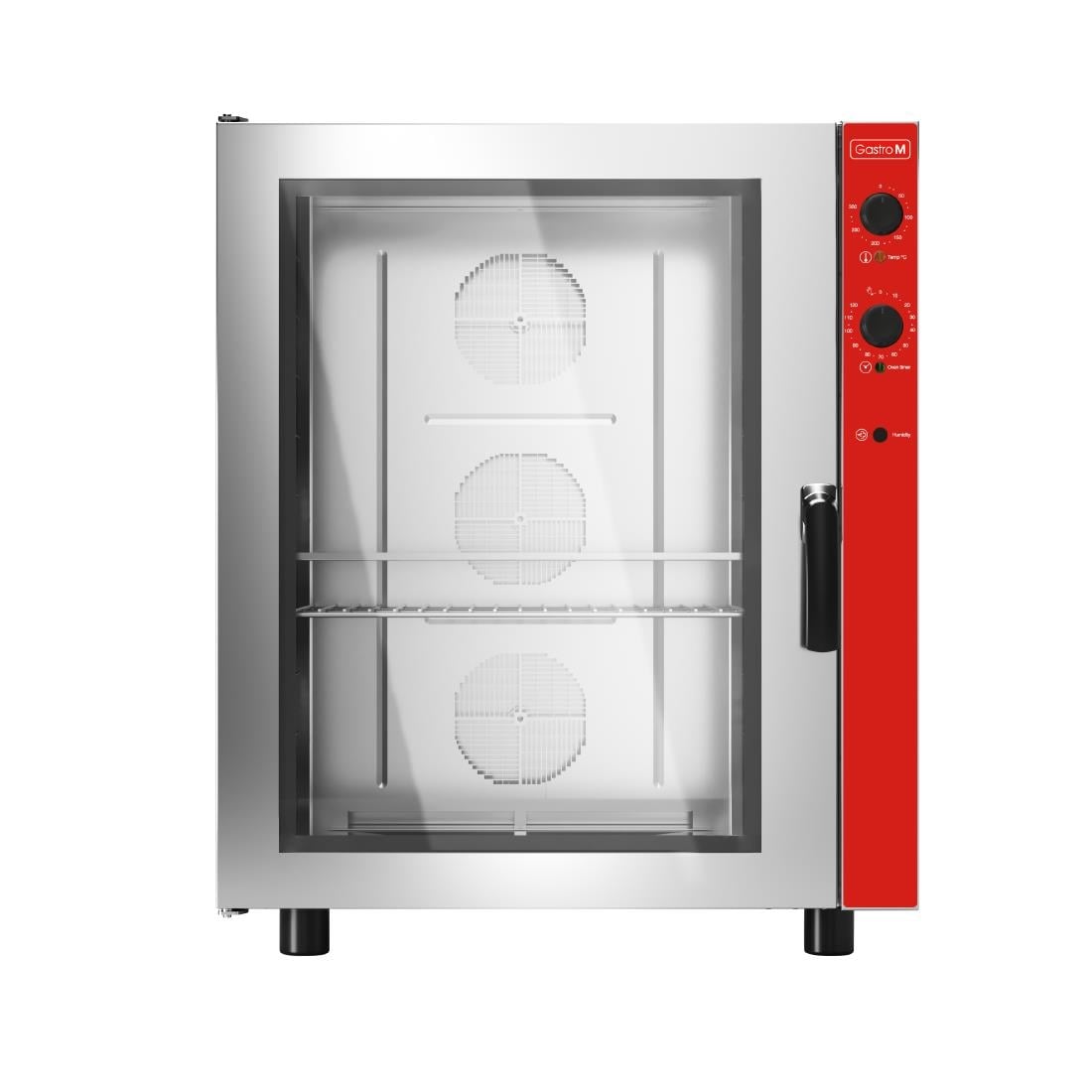 Four électrique à convection 10 niveaux avec humidificateur Gastro M 400V GR206