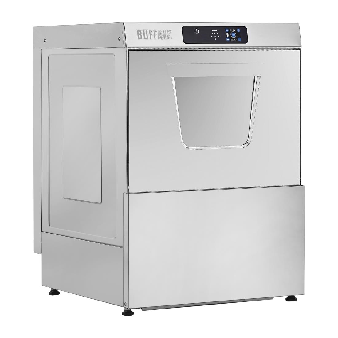 Lave-vaisselle digital dessous de comptoir Buffalo avec pompe de vidange casier 500mm HC518