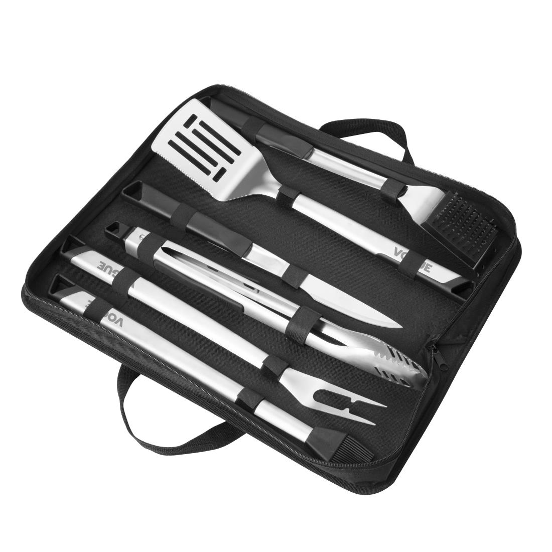 Ensemble d'ustensiles 6 pièces barbecue Vogue HP288