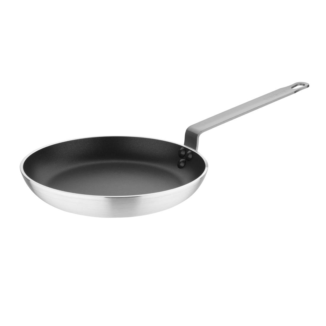 Poêle à crêpes antiadhésive en aluminium anodisé Vogue Platinum Plus 300mm HT960