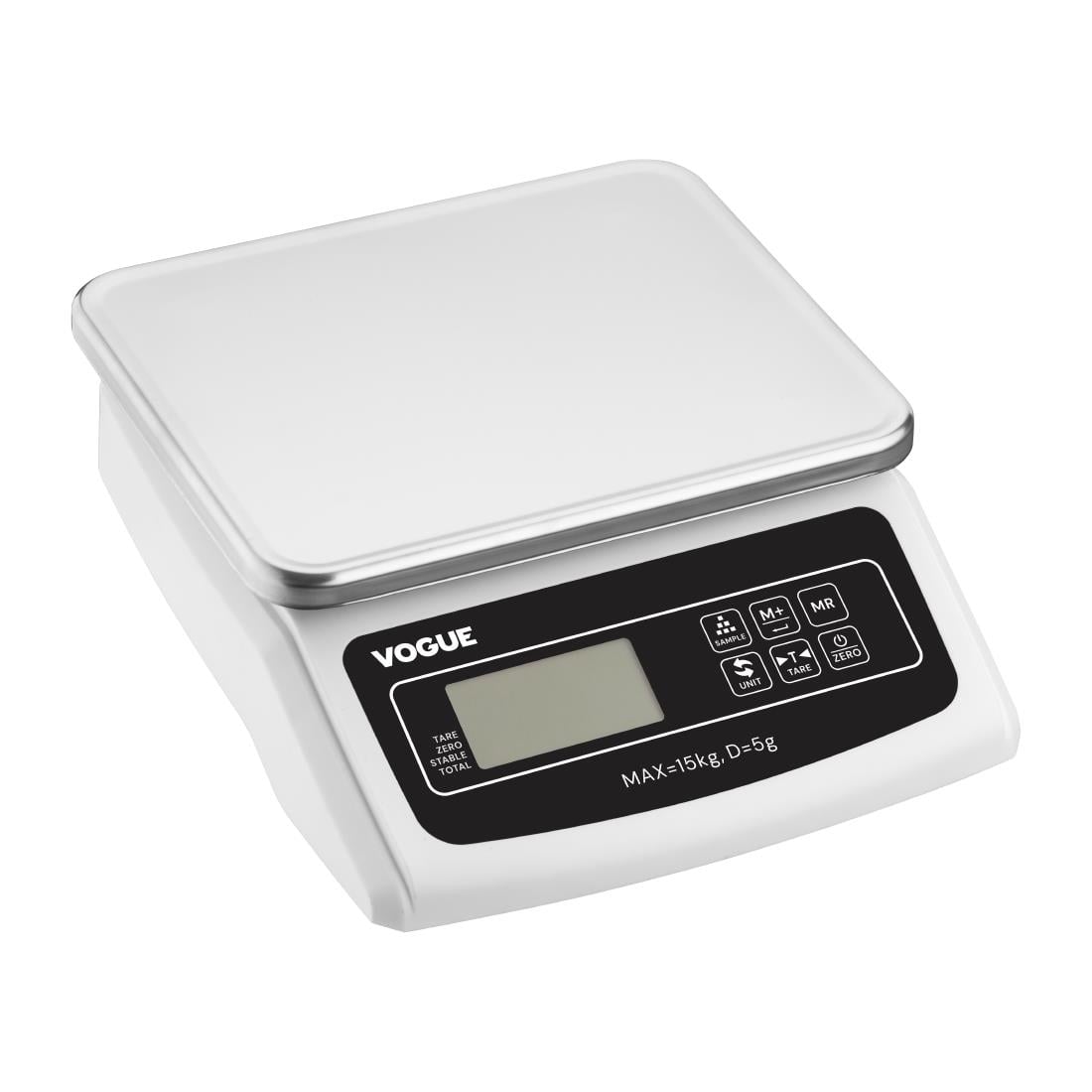 Balance électronique à plateau Vogue 15 kg HZ323