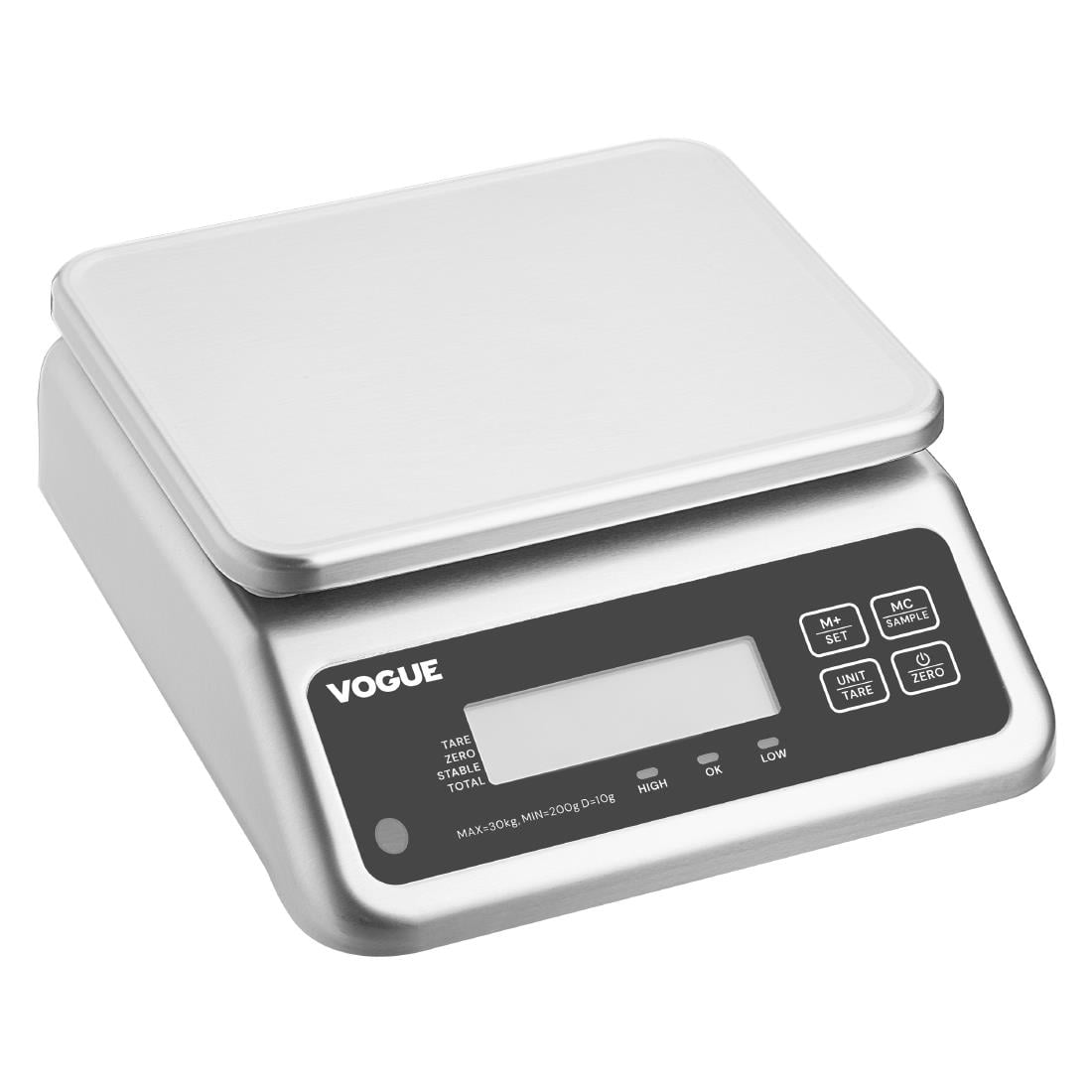 Balance électronique étanche Vogue 30 kg HZ325