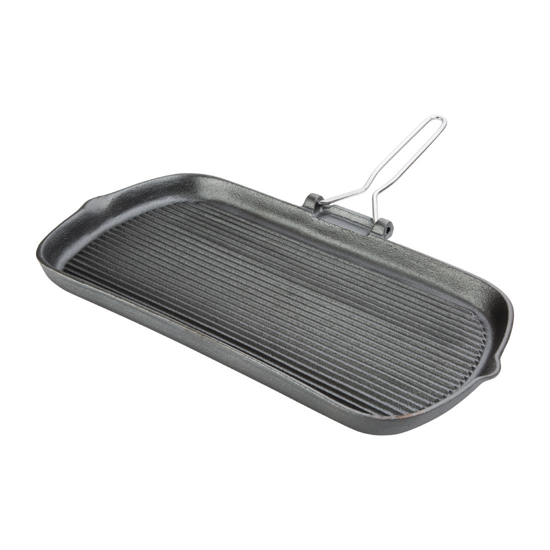 Poêle grill en fonte Vogue K417