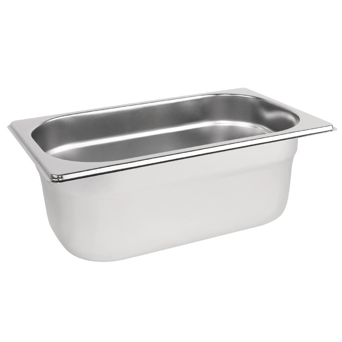 Bac Gastronorme inox GN 1/4 100mm Vogue K819