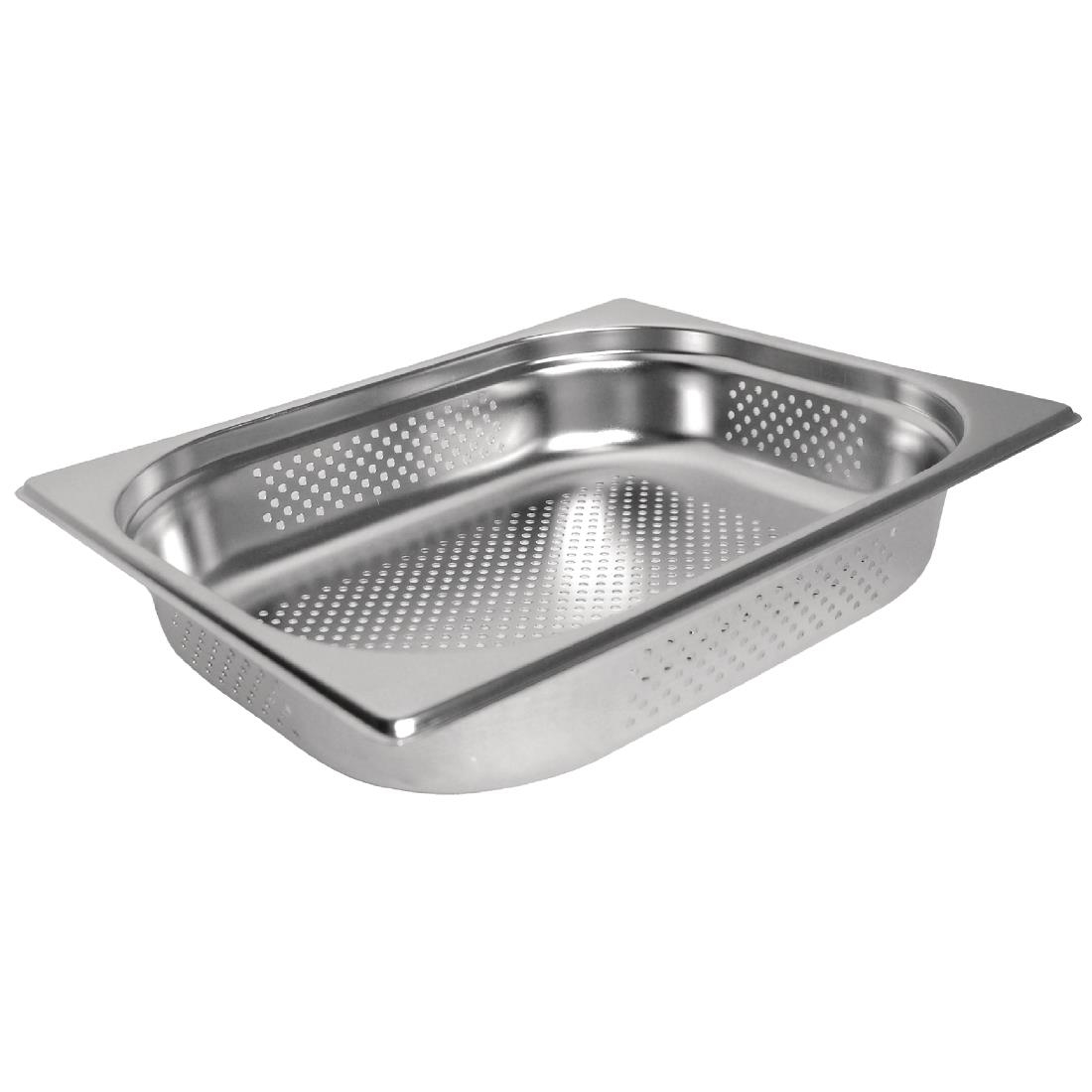 Bac Gastronorme inox perforé GN 1/2 100mm Vogue K845