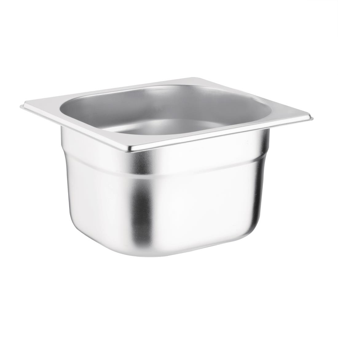 Bac Gastronorme inox GN 1/6 100mm Vogue K991