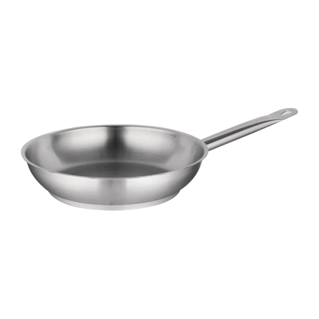 Poêle induction en acier inoxydable Vogue 280mm M926