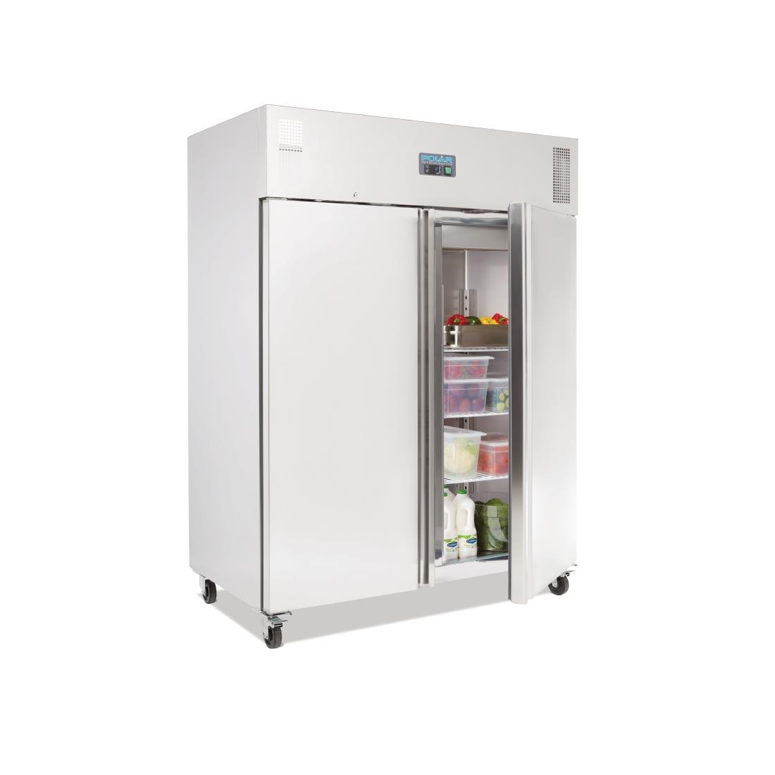 Armoire réfrigérée positive GN 2 portes 1300L Polar Série U U634