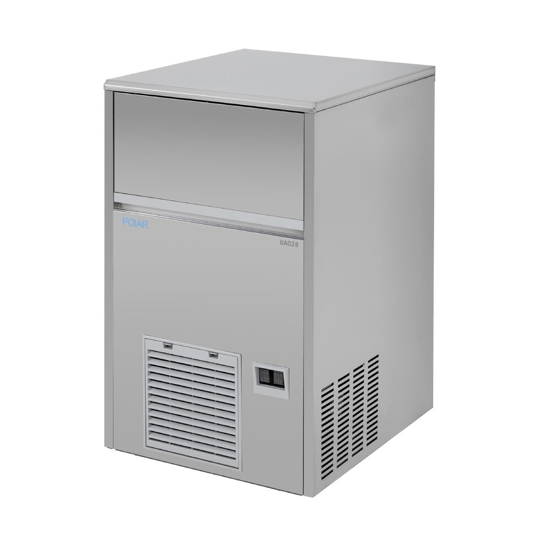 Machine à glaçons gourmet à aspersion Polar Série U 47kg UA028
