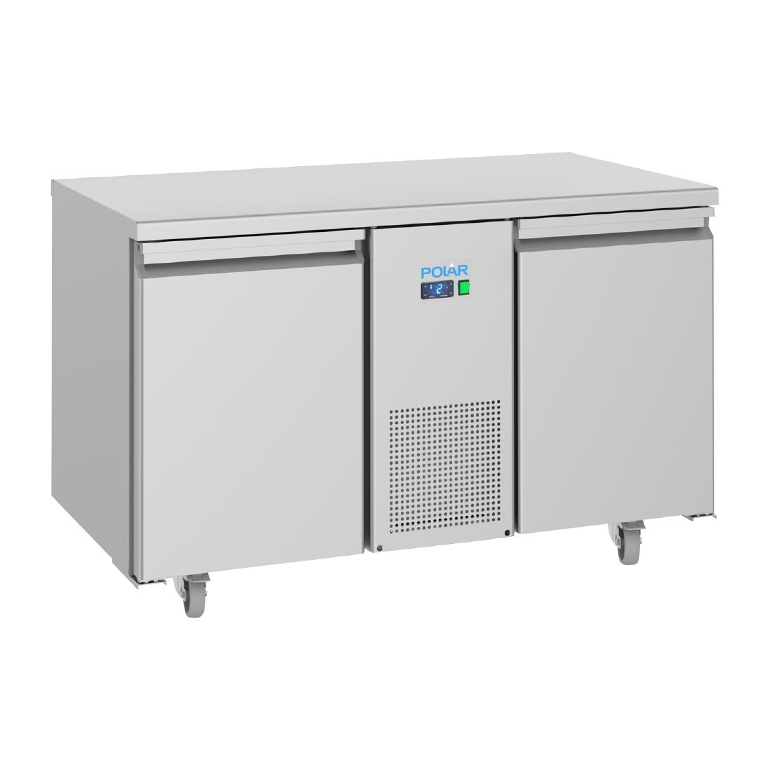 Table réfrigérée négative économe en énergie Polar Série U 2 portes 281L UA071