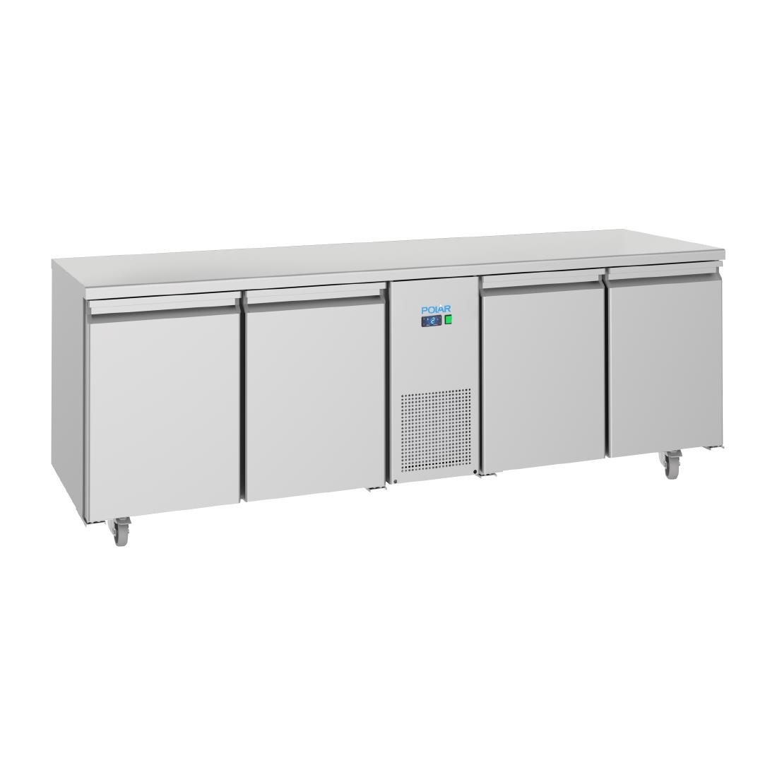 Table réfrigérée négative économe en énergie Polar Série U 4 portes 632L UA075