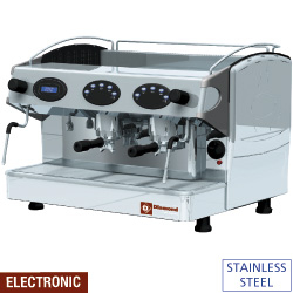 Machine à café expresso 2 groupes avec écran DIAMOND AROMA/2ED