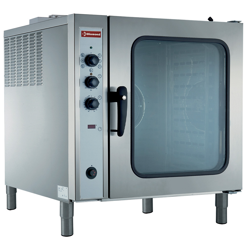 Four à convection électrique, 10x GN 2/1, humidificateur automatique DIAMOND CFE102