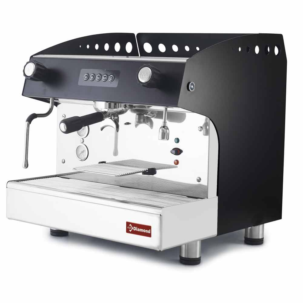 Machine à café automatique 1 groupe - NOIRE DIAMOND COMPACT/1EB