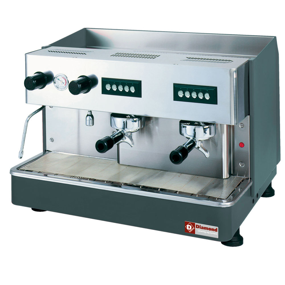 Machine à café expresso automatique 2 groupes DIAMOND COMPACT/2E