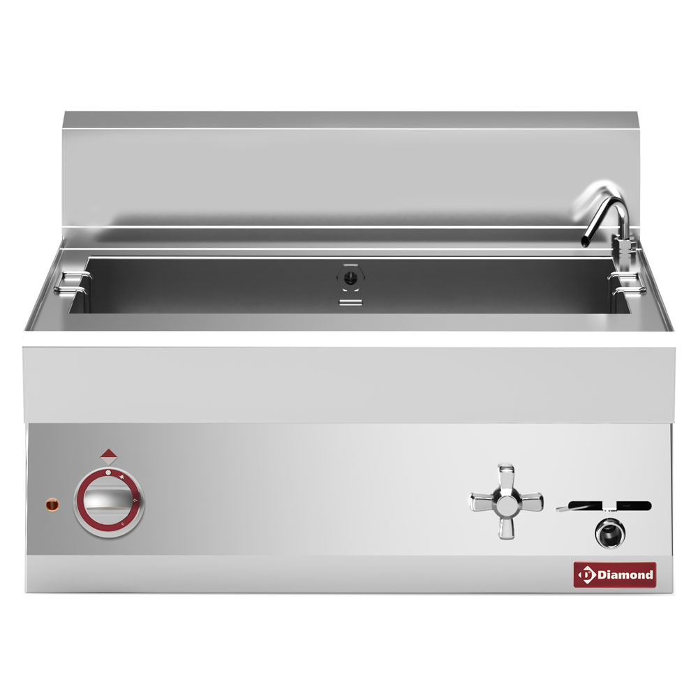 Cuiseur à pâtes électrique, capacité 40 litres -haut- « Alpha 650 » DIAMOND E65/CP7T-230V/3-N