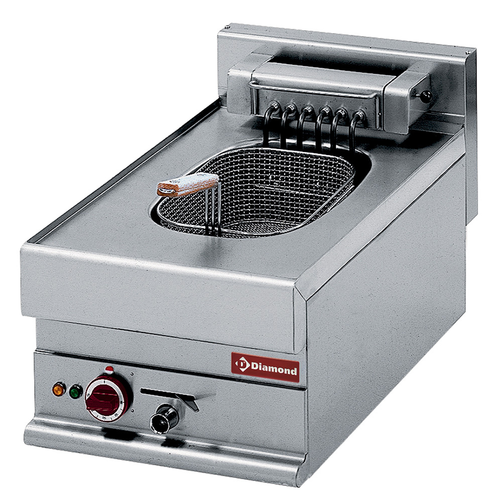 Friteuse électrique 1 cuve 10 litres -haut- "Alpha 650" DIAMOND E65/F10-4T-230V/3-