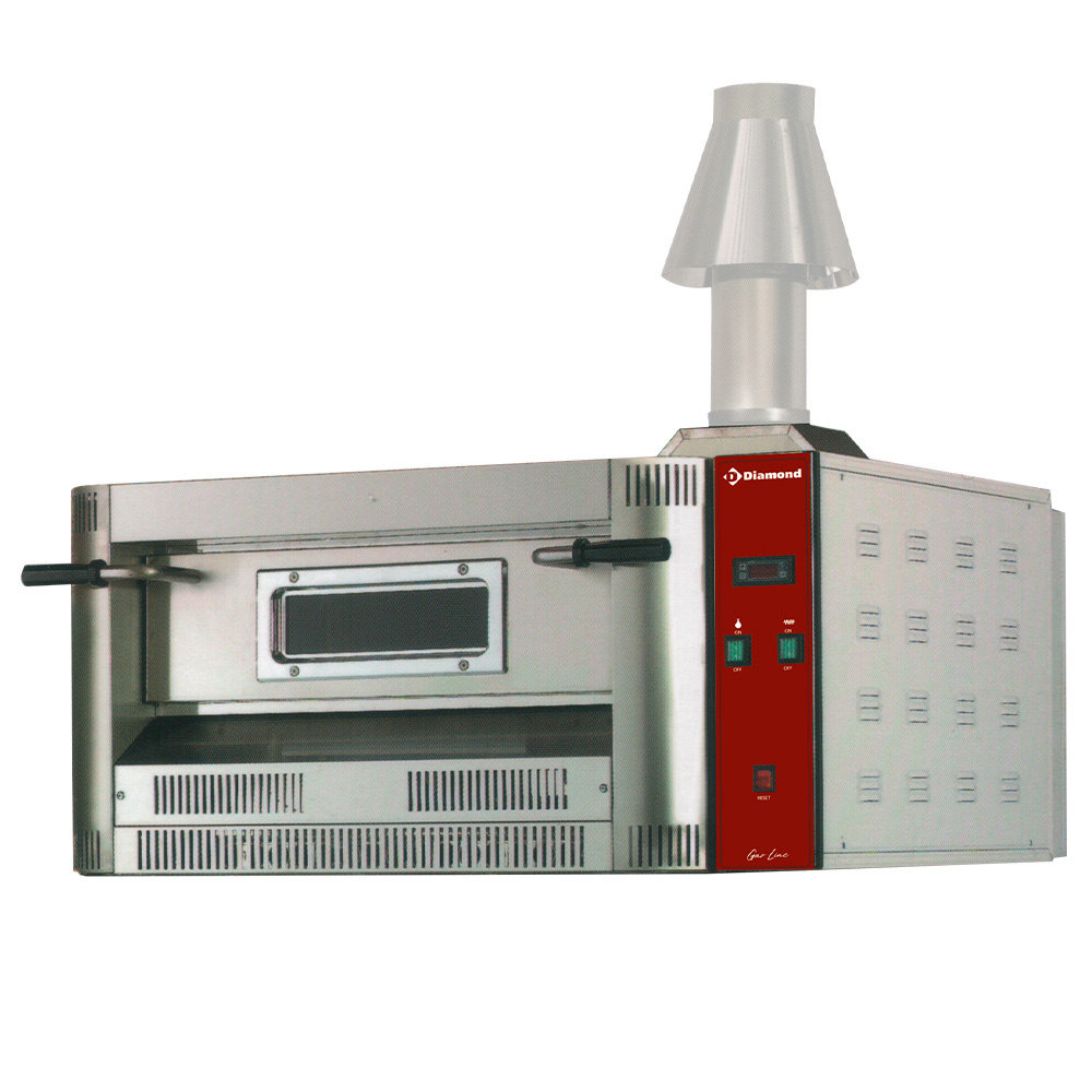Four à gaz, 6 pizzas de 330 mm DIAMOND GL6/33