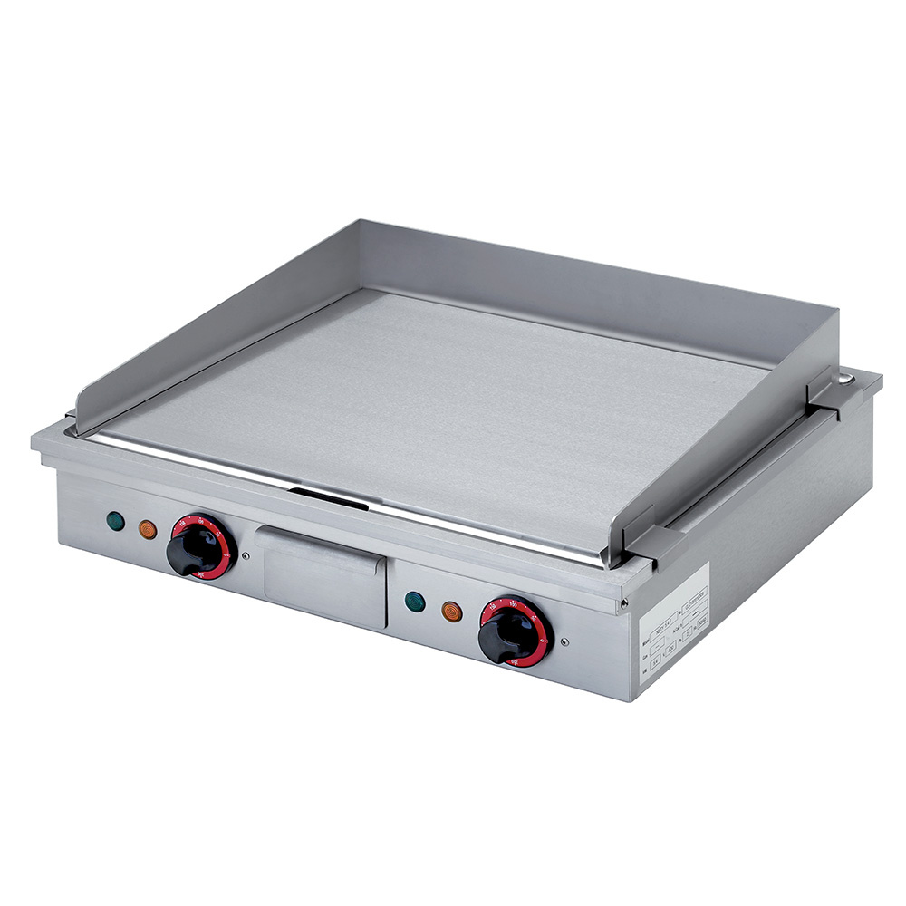 Plaque électrique « Teppanyaki », 2 zones (2 x 2,7 kW), pour table DIAMOND TYE-58/T