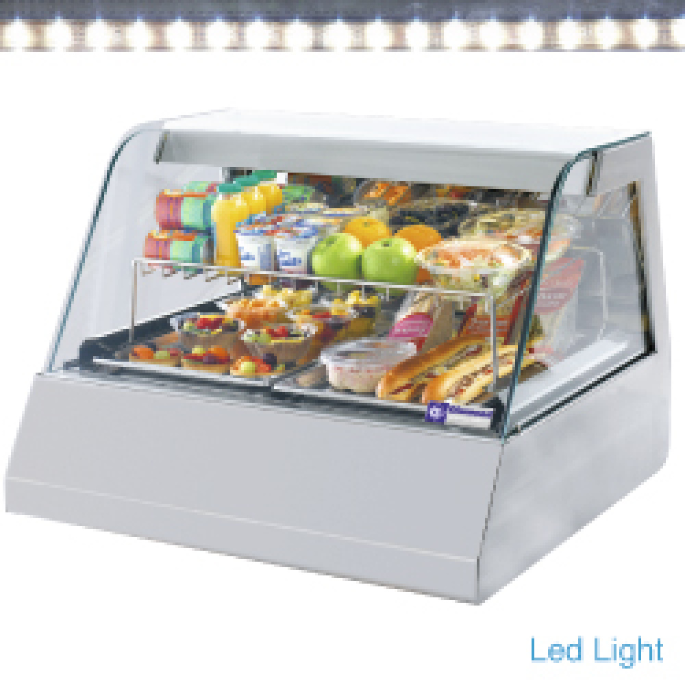 Vitrine réfrigérée ventilée 2x GN 1/1 DIAMOND VGR2/R