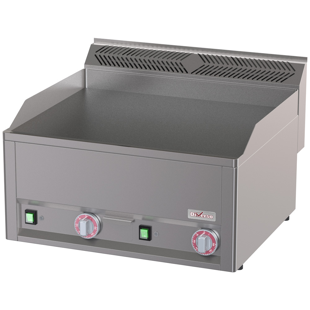 Plaque de cuisson électrique double -Dessus- DIVERSO WR-EPLD-06