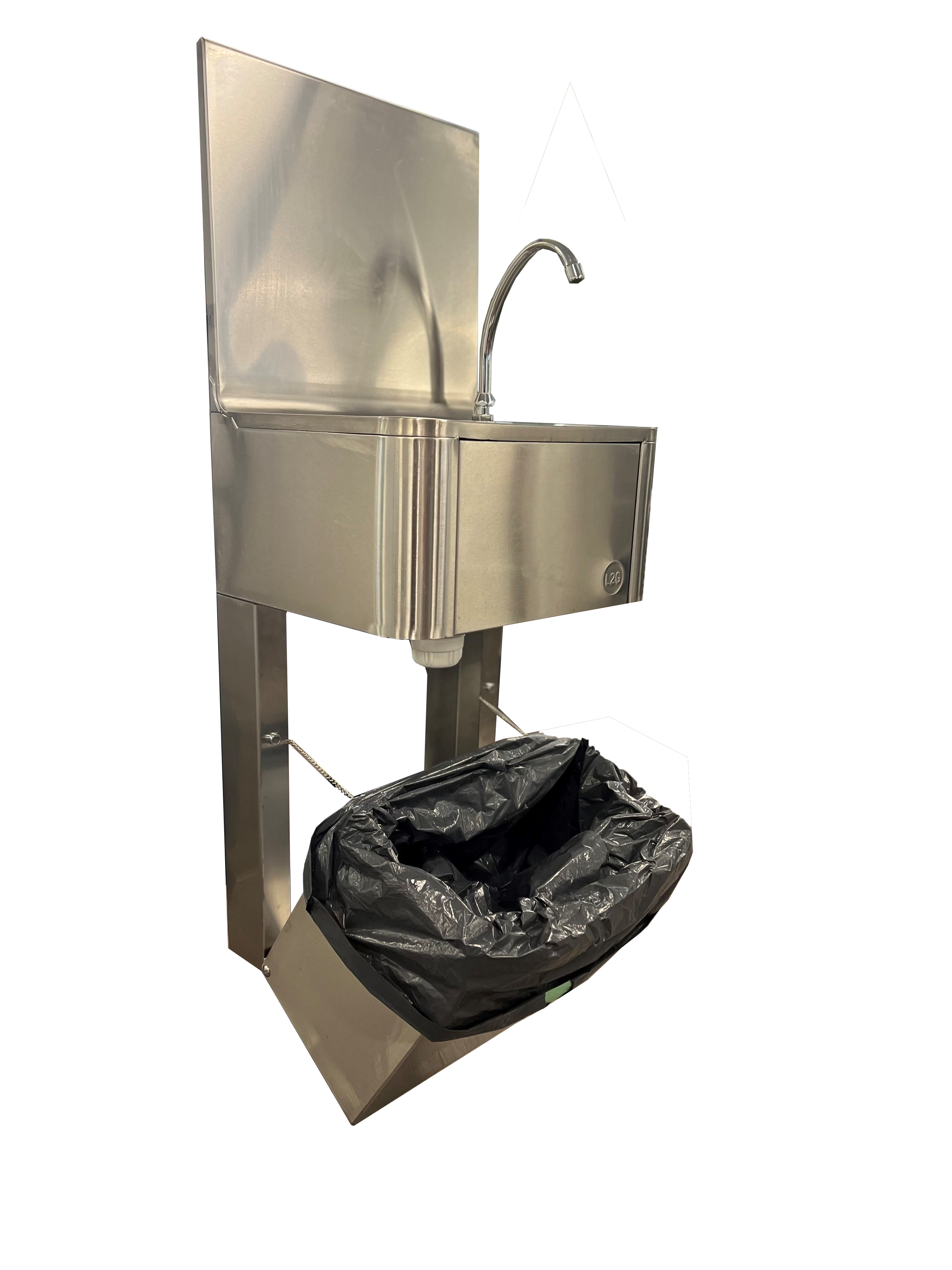 POUBELLE BASCULANTE 24 L SOUS LAVE-MAINS LMD L2G POUB-LMD