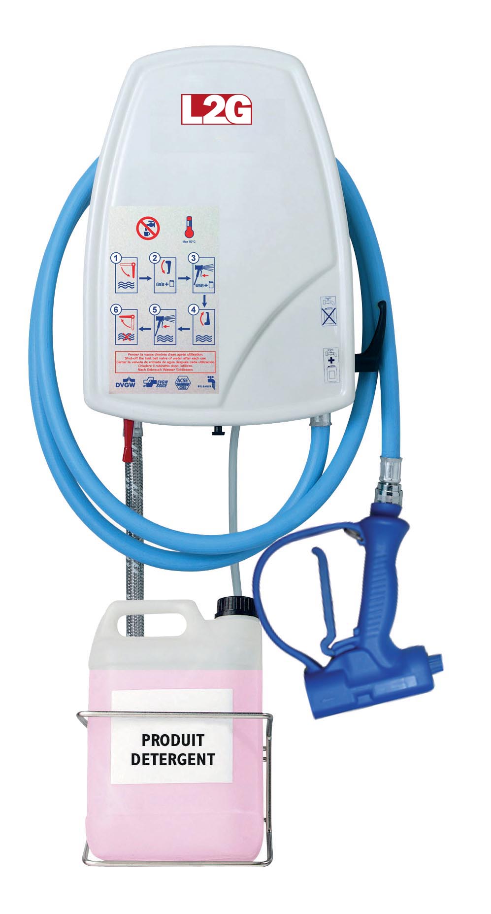 CENTRALE DE NETTOYAGE CARENEE 1 PRODUIT, L2G CN1P-15