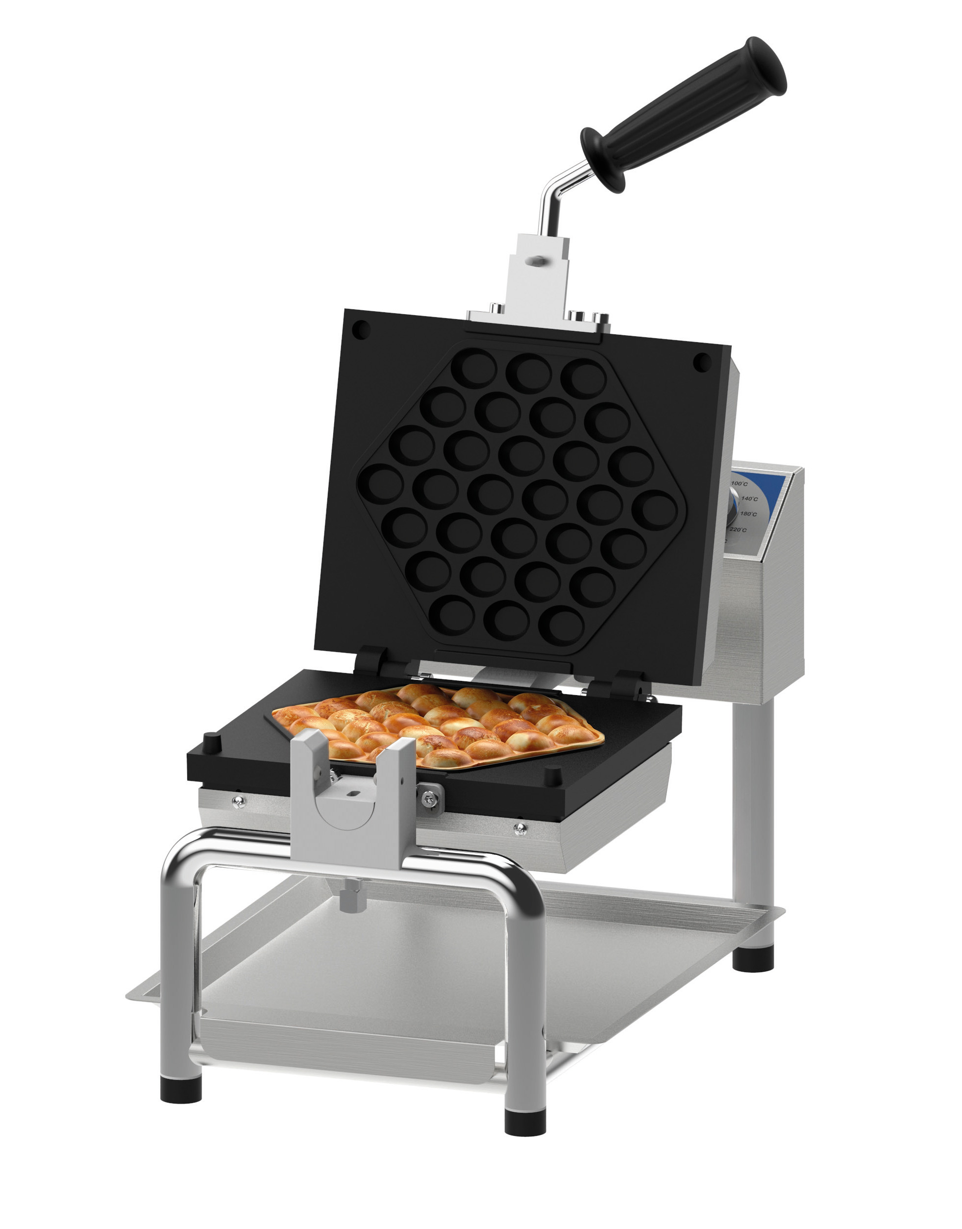 Gaufrier simple ouverture 180° Bubble CASSELIN-CG180SB