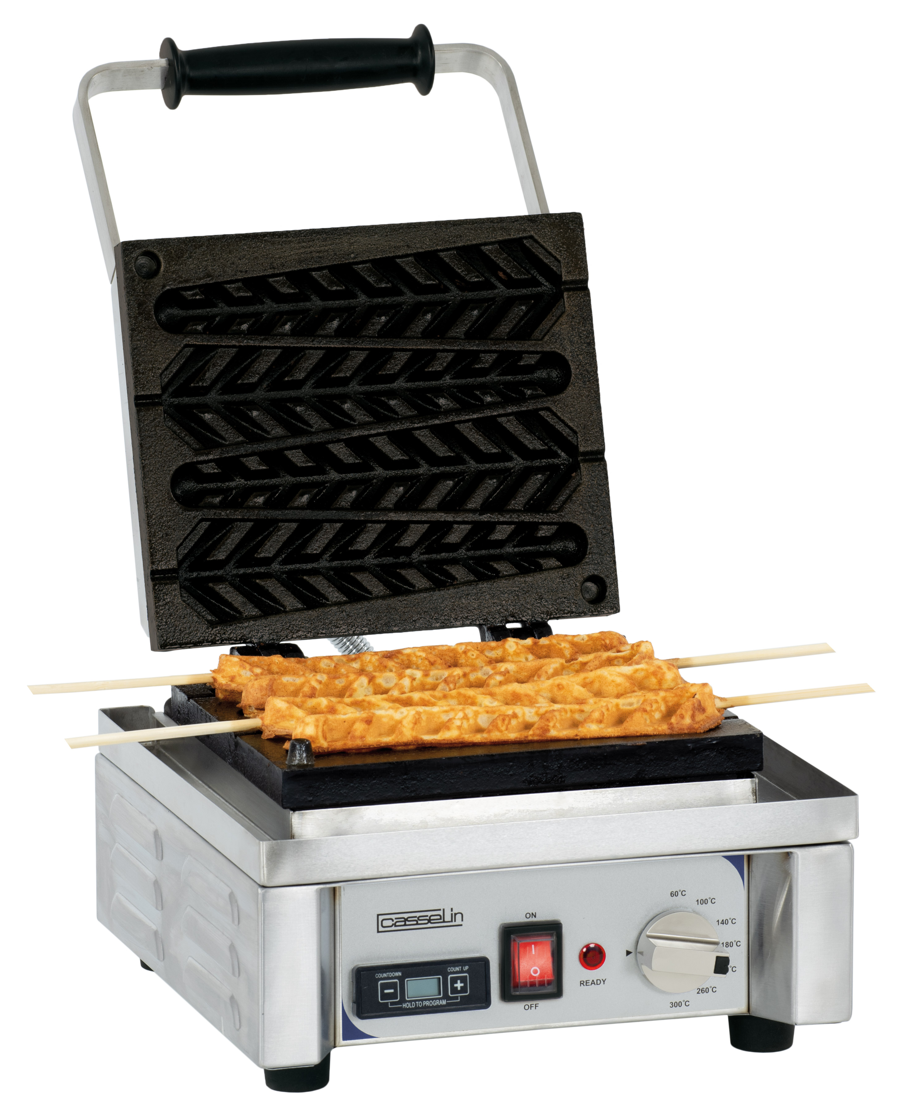 Gaufrier simple ouverture 90° Epi CASSELIN-CG90SEPI