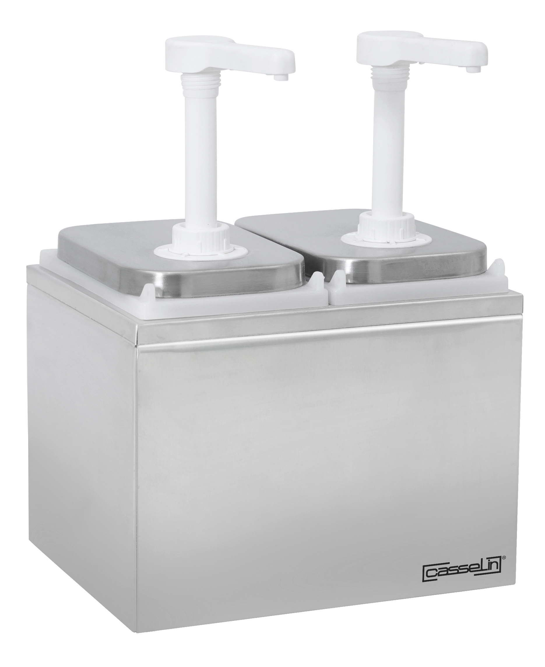 Pompe à sauce neutre 2 x 2L CASSELIN-CPSN22L
