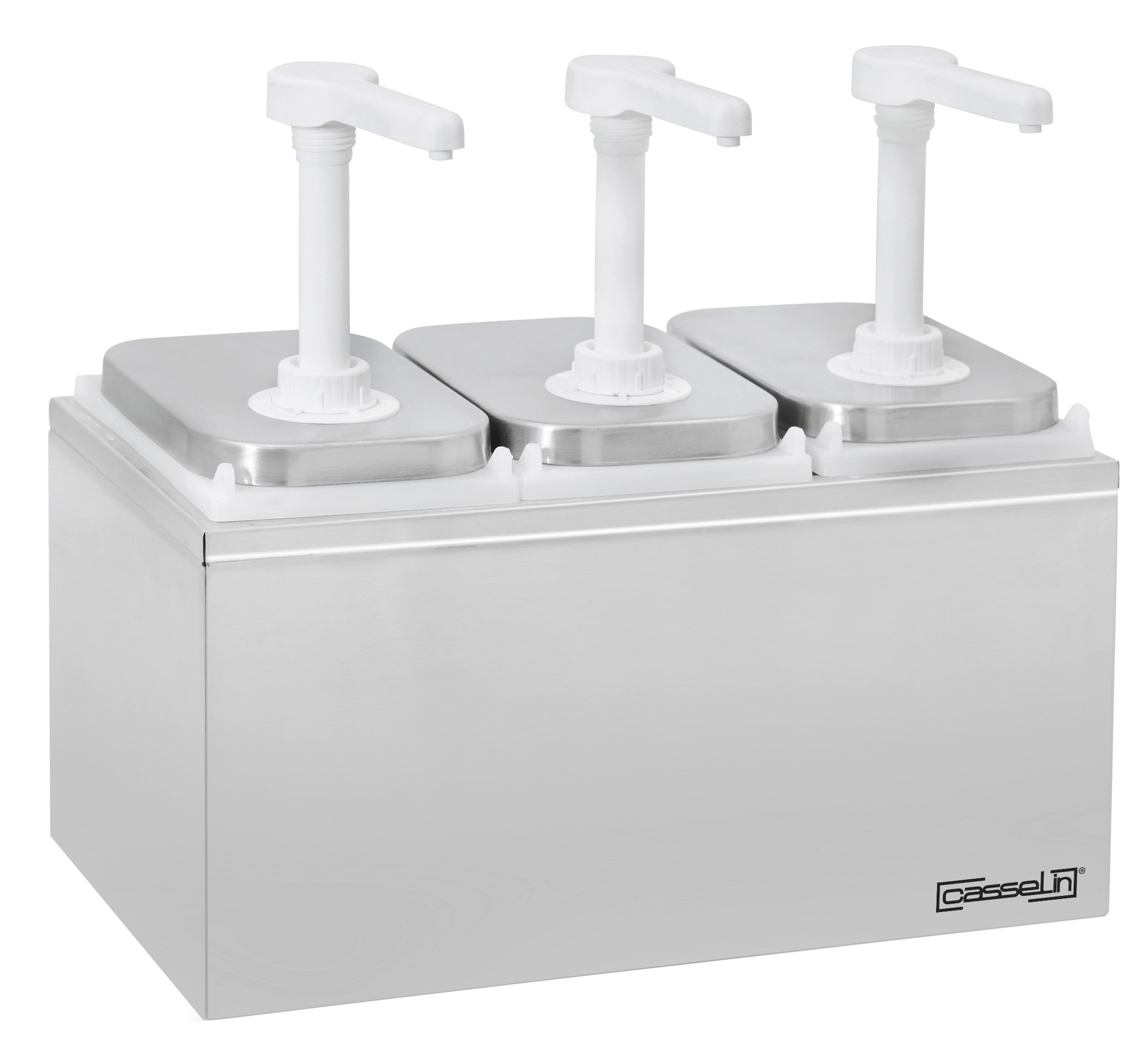 Pompe à sauce neutre 3 x 2L CASSELIN-CPSN32L