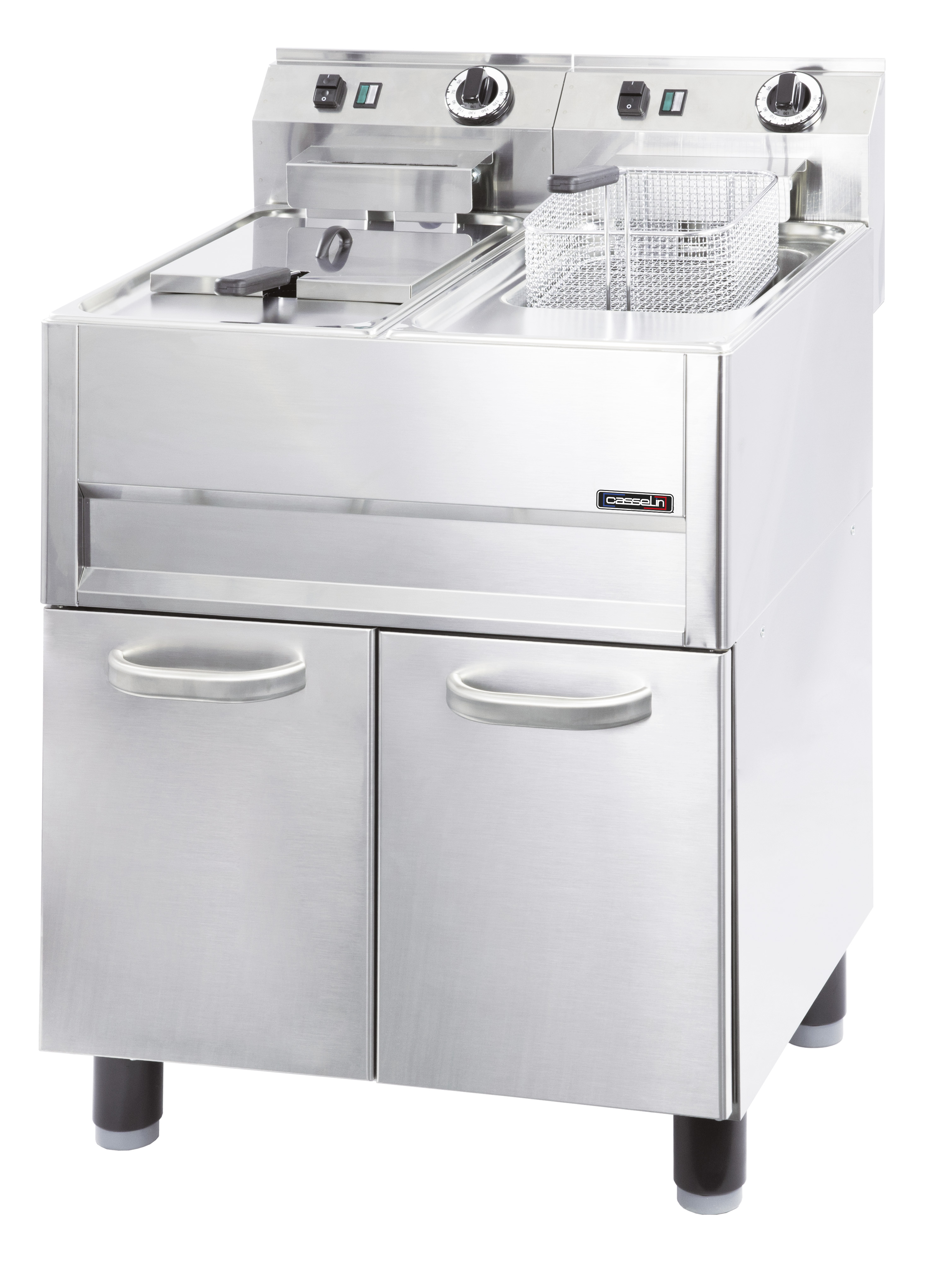 Friteuse électrique sur pieds 2 x 13 litres CASSELIN-CFP132
