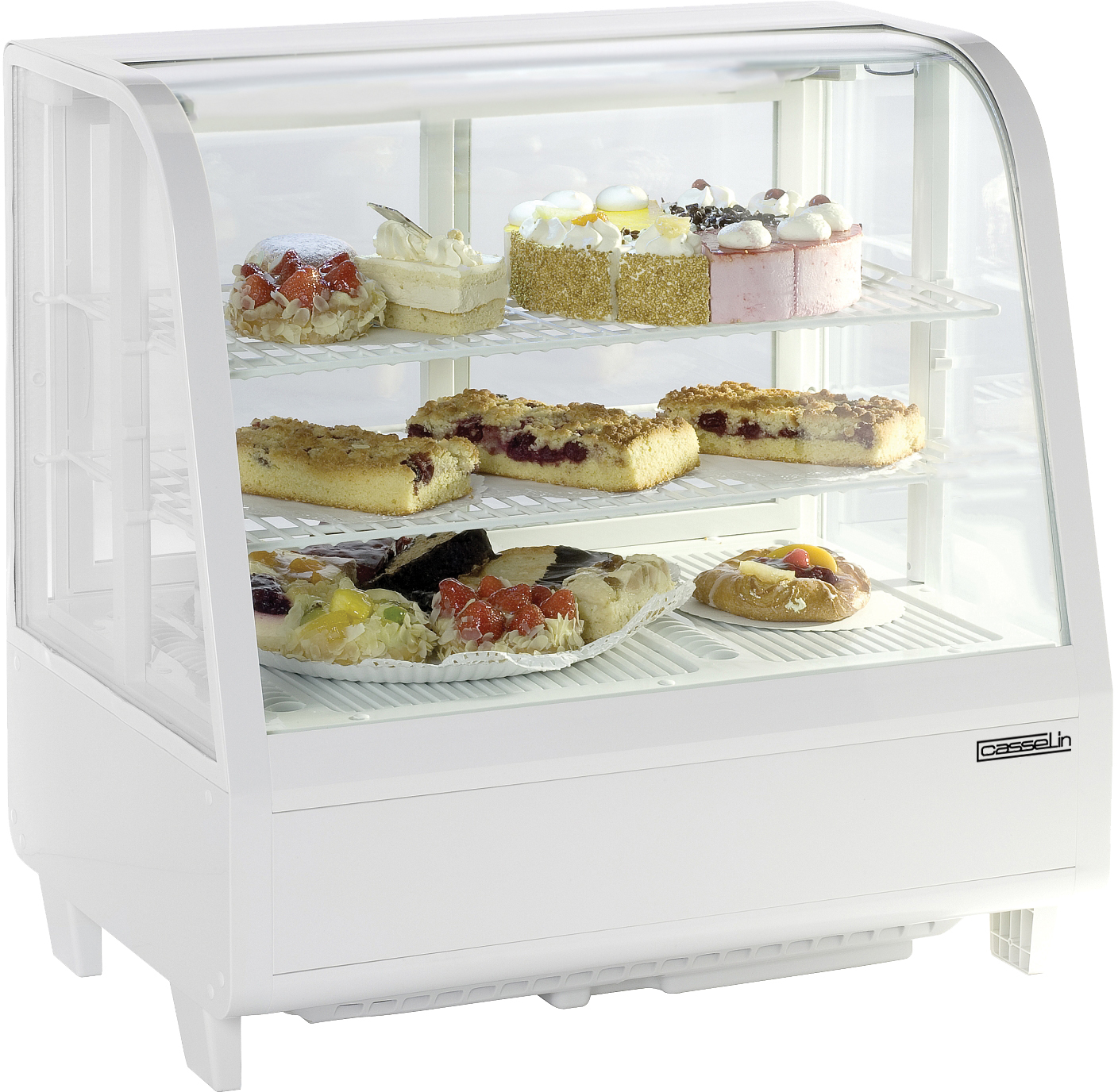 Vitrine réfrigérée à poser 100L Blanche CASSELIN-CVR100LB